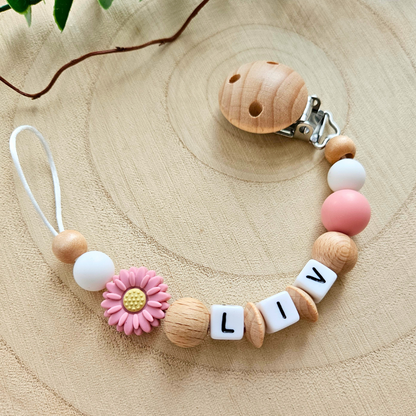 Schnullerkette-Daisy - LovelyMoments