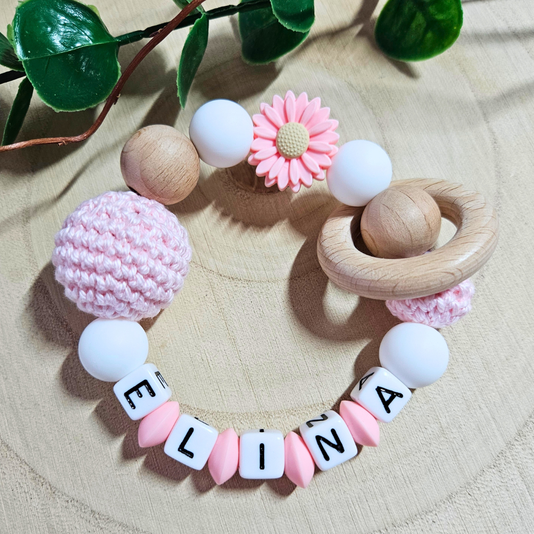 Greifring Daisy Personalisiert - LovelyMoments