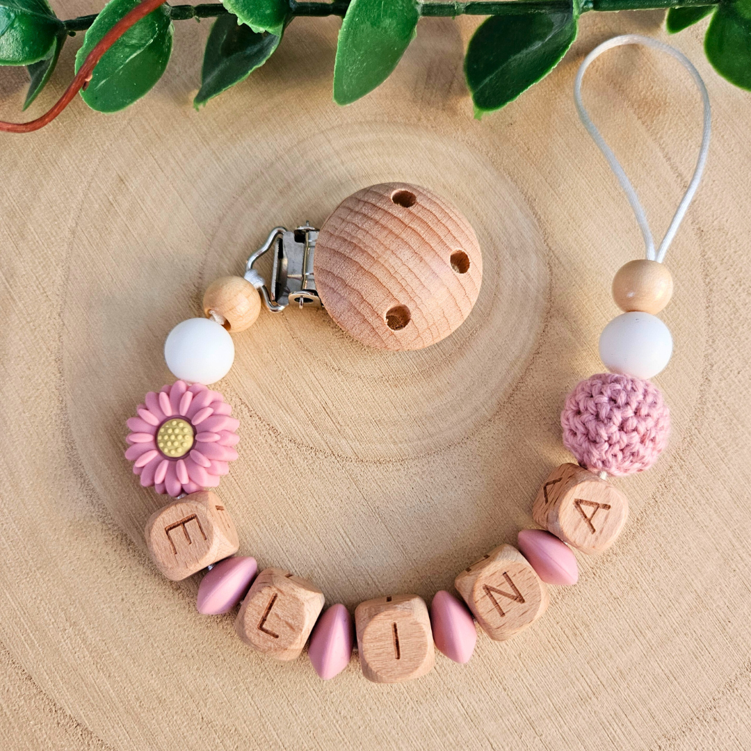 Schnullerkette-Daisy - LovelyMoments