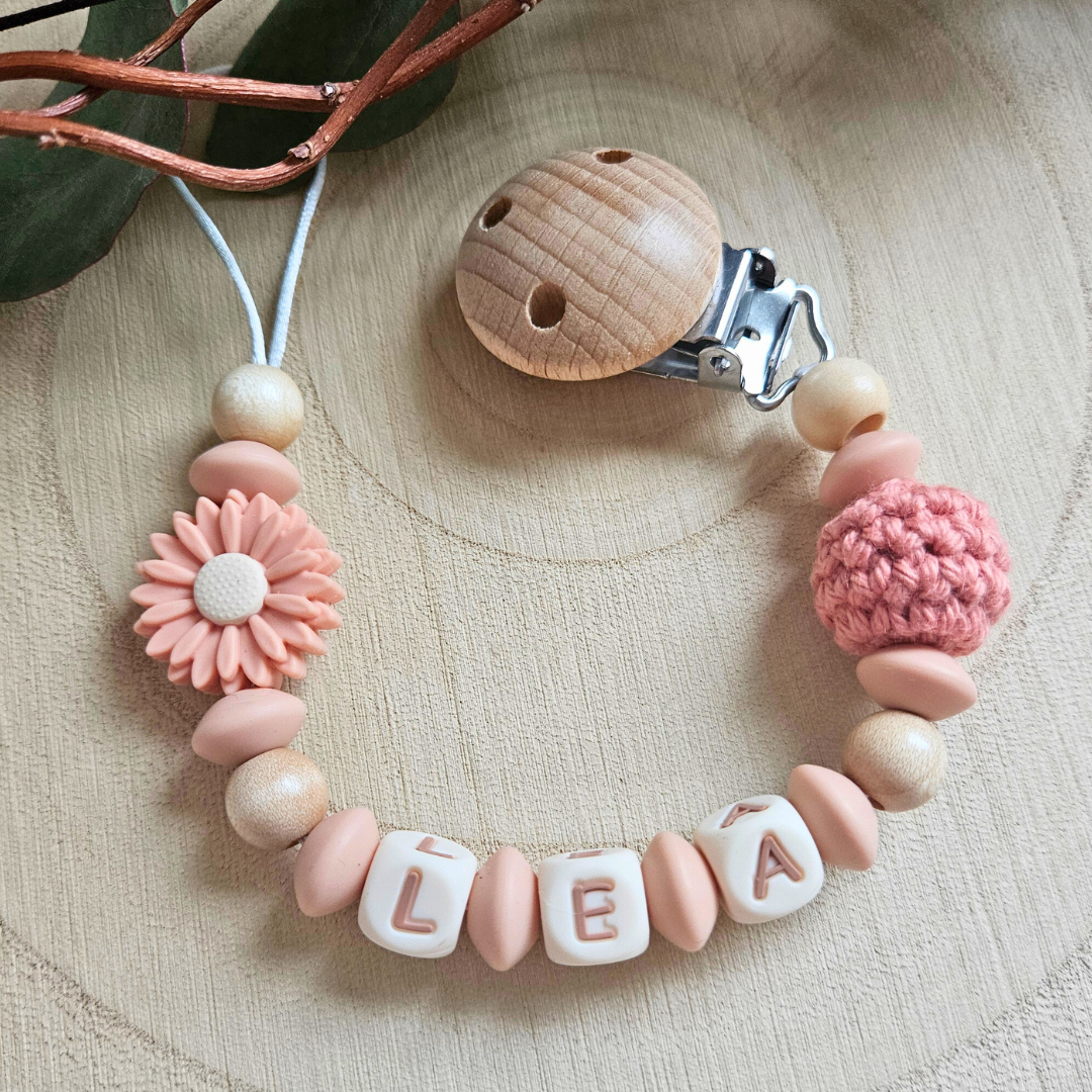 Schnullerkette-Daisy - LovelyMoments