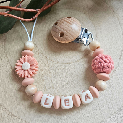 Schnullerkette-Daisy - LovelyMoments