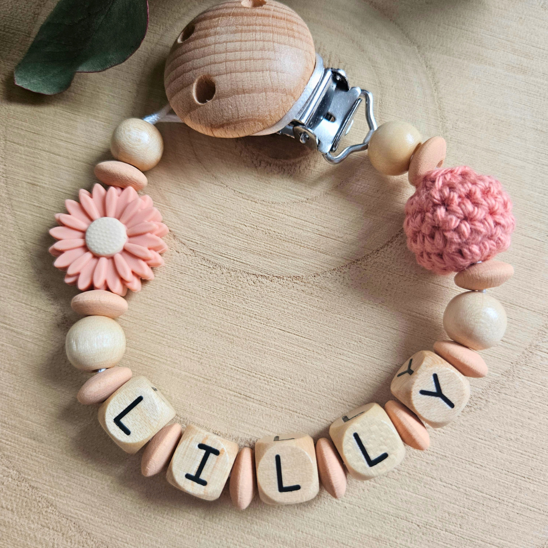 Schnullerkette-Daisy - LovelyMoments