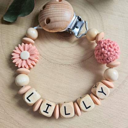 Schnullerkette-Daisy - LovelyMoments