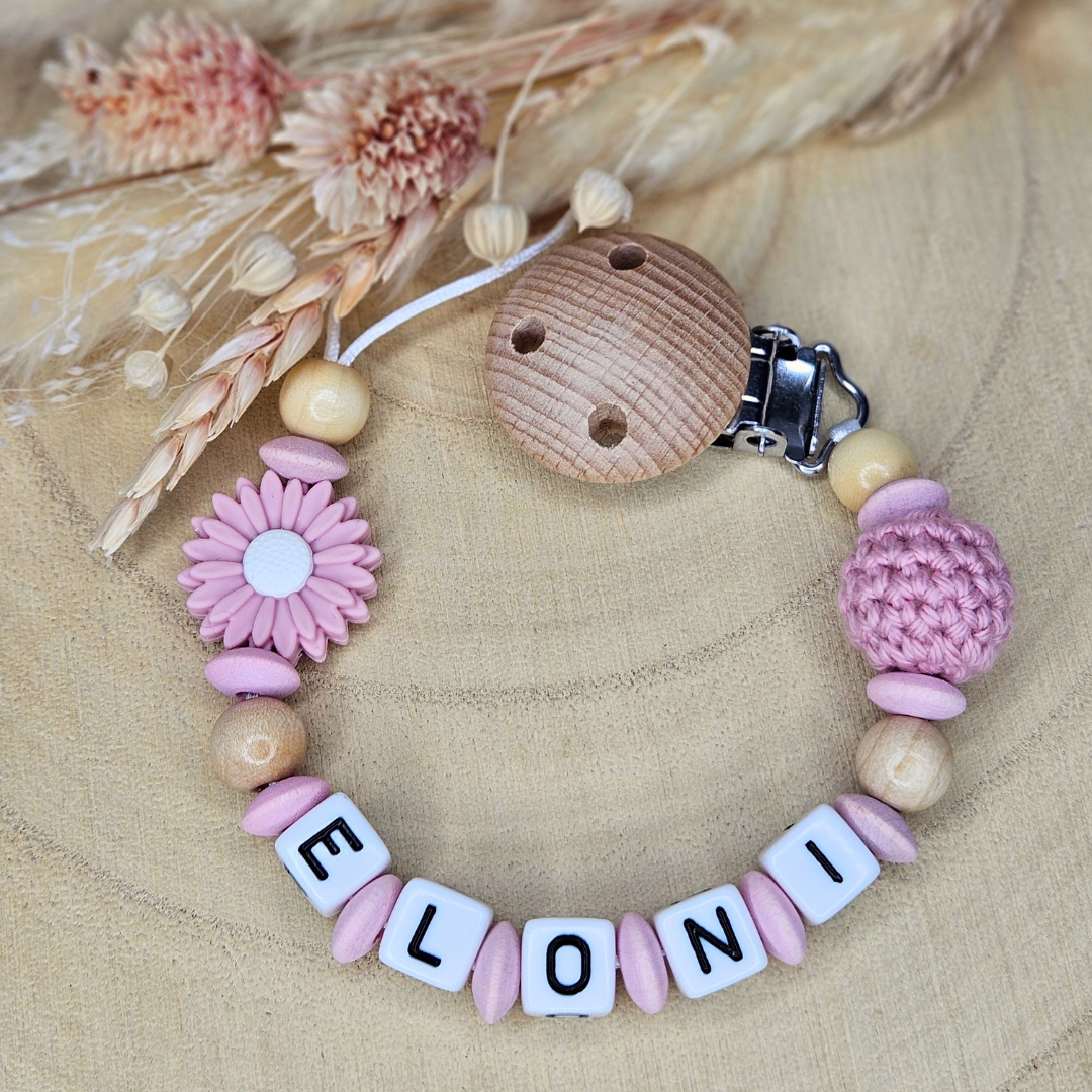 Schnullerkette-Daisy - LovelyMoments