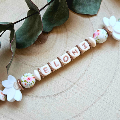 Schnullerkette-Flora - LovelyMoments