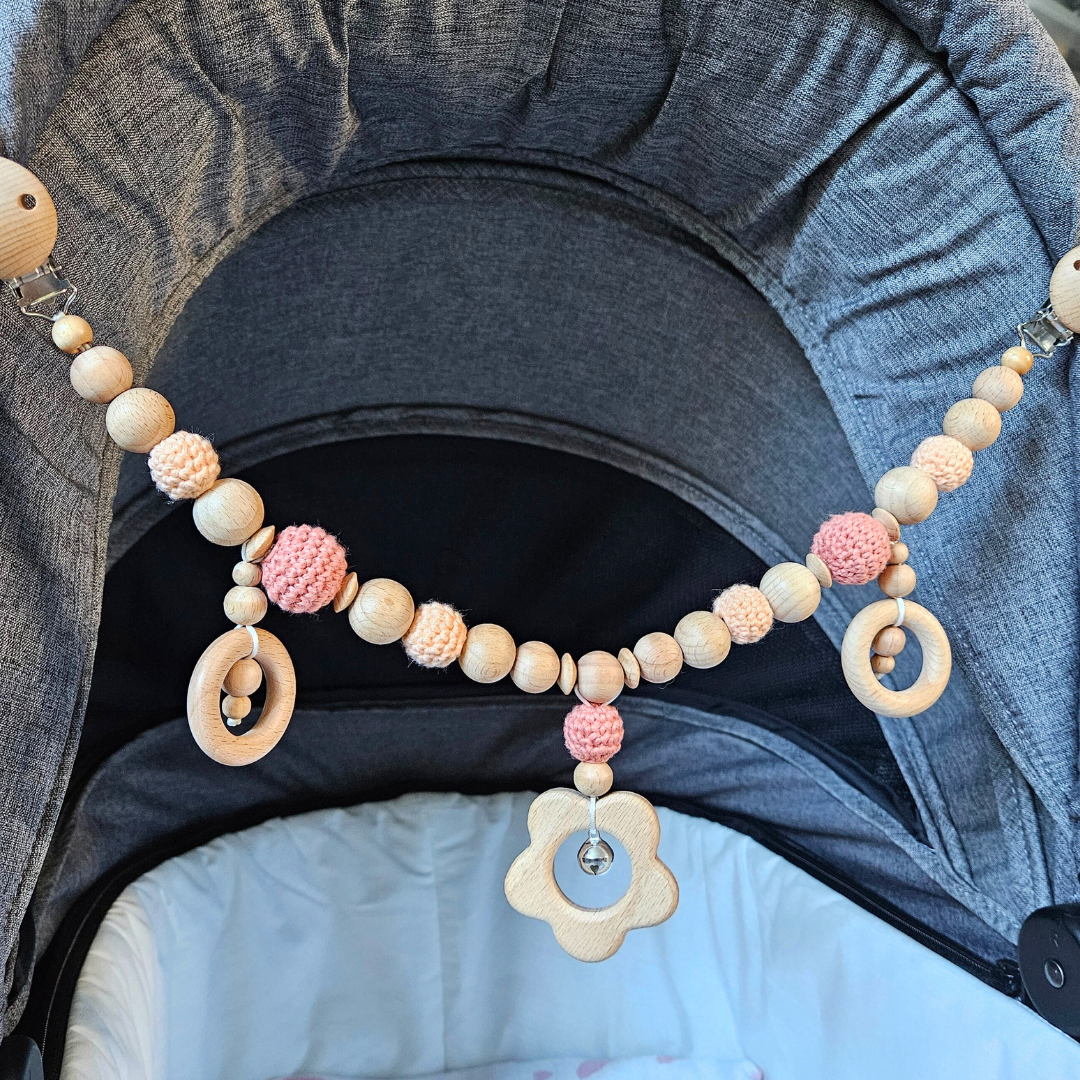 Kinderwagenkette mit Gravur - LovelyMoments