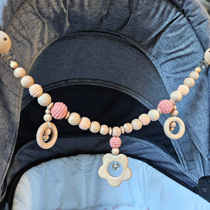 Kinderwagenkette mit Gravur - LovelyMoments