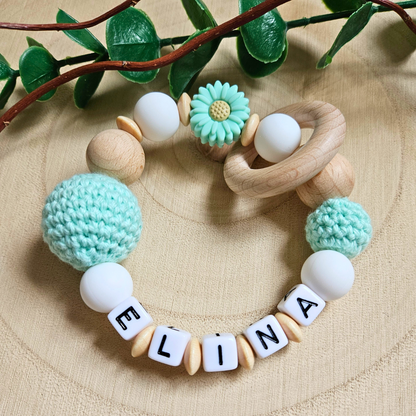 Greifring Daisy Personalisiert - LovelyMoments