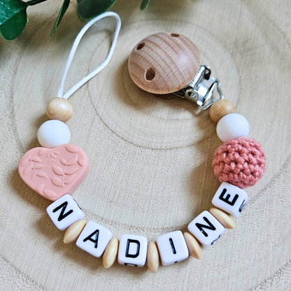 Schnullerkette-Herz - LovelyMoments