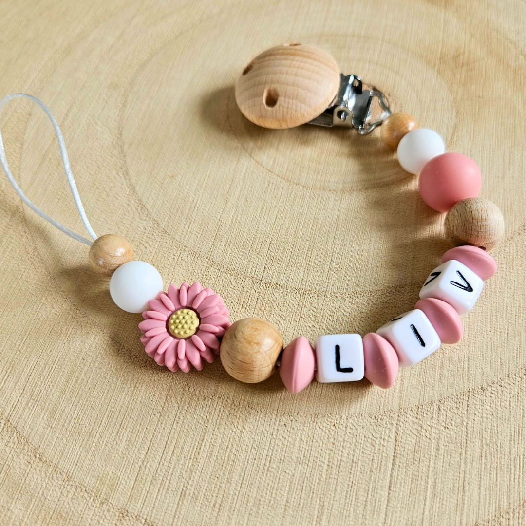 Schnullerkette-Daisy - LovelyMoments