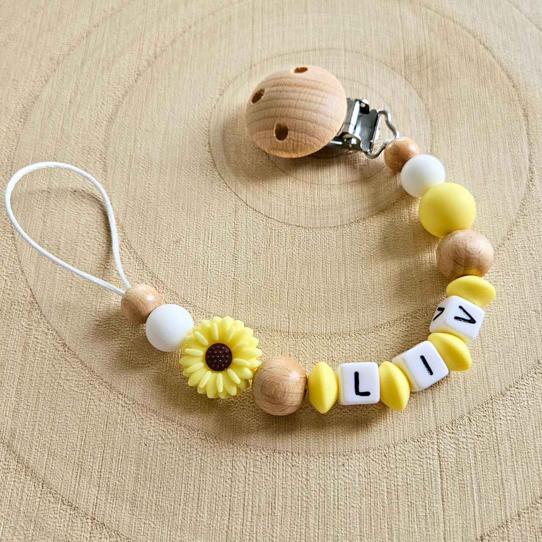 Schnullerkette-Daisy - LovelyMoments