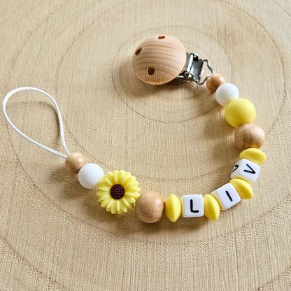 Schnullerkette-Daisy - LovelyMoments