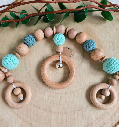 Kinderwagenkette mit Gravur - LovelyMoments