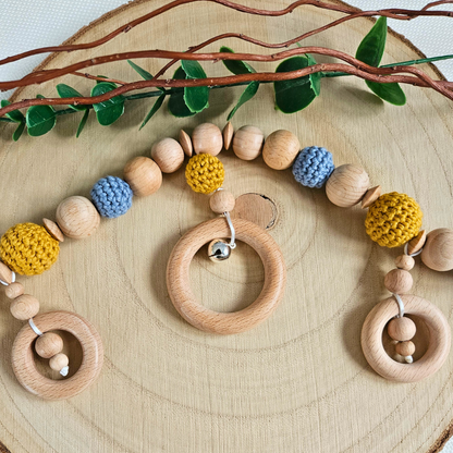 Kinderwagenkette mit Gravur - LovelyMoments