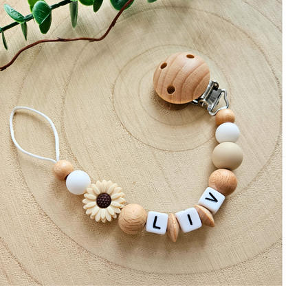 Schnullerkette-Daisy - LovelyMoments