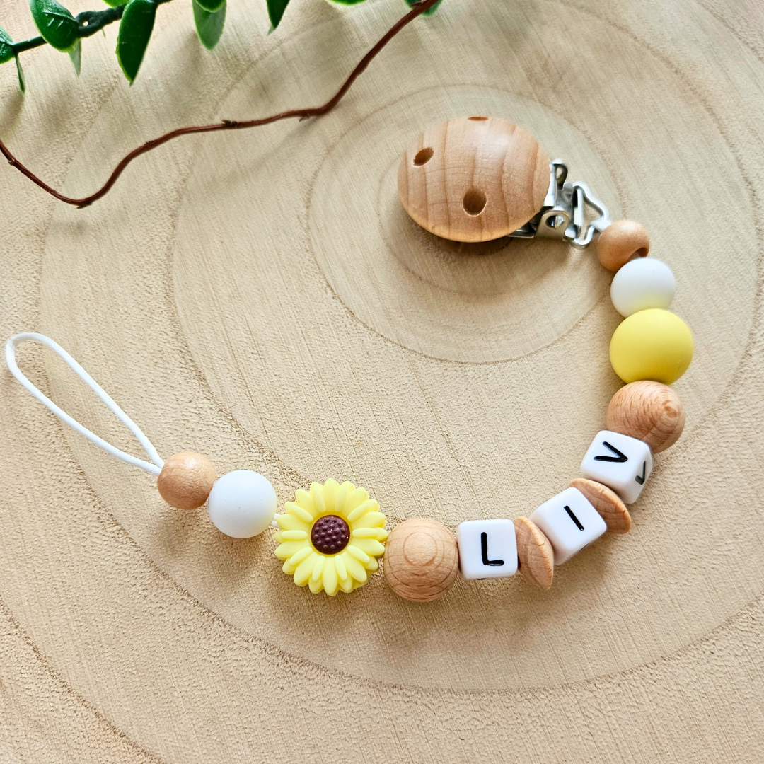 Schnullerkette-Daisy - LovelyMoments
