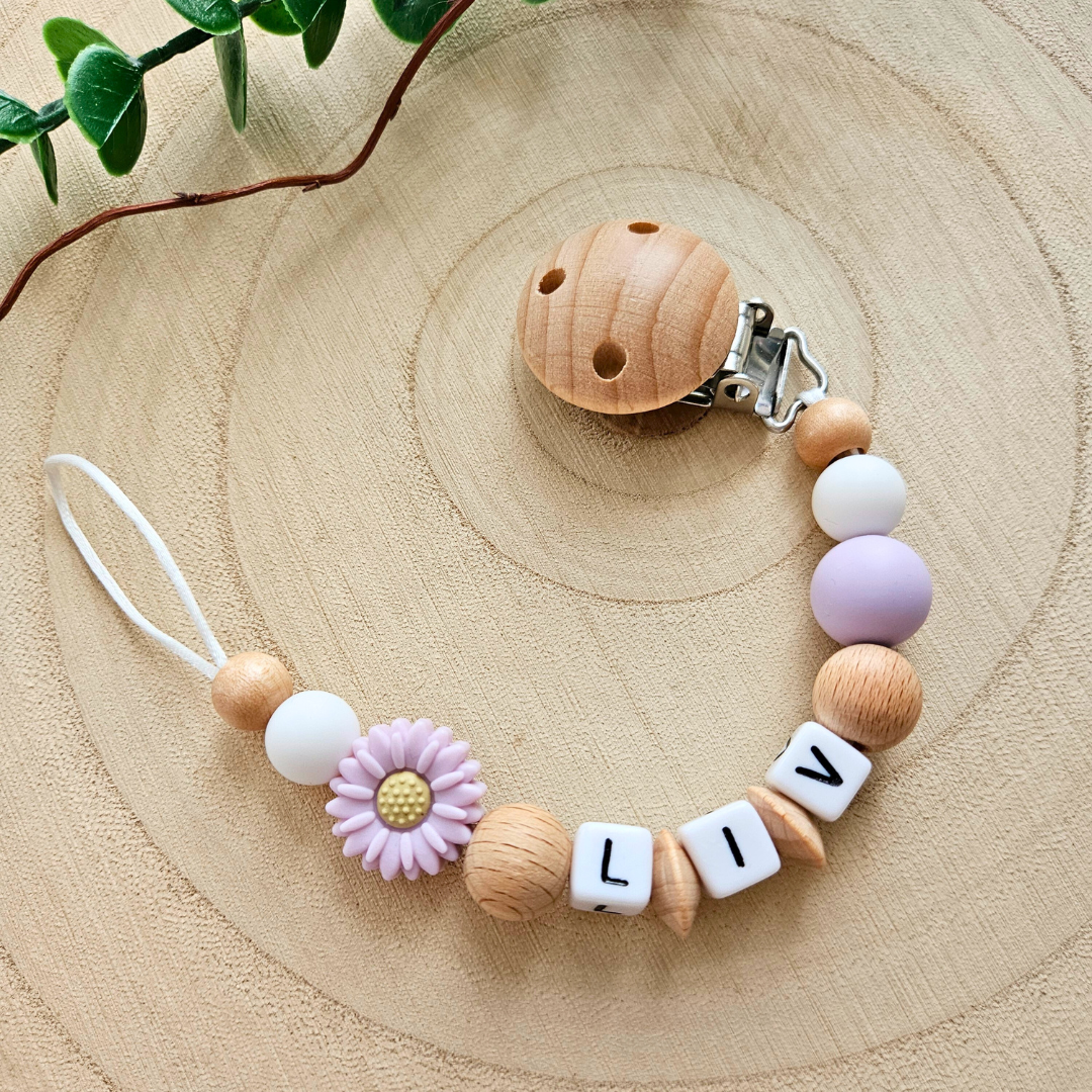 Schnullerkette-Daisy - LovelyMoments