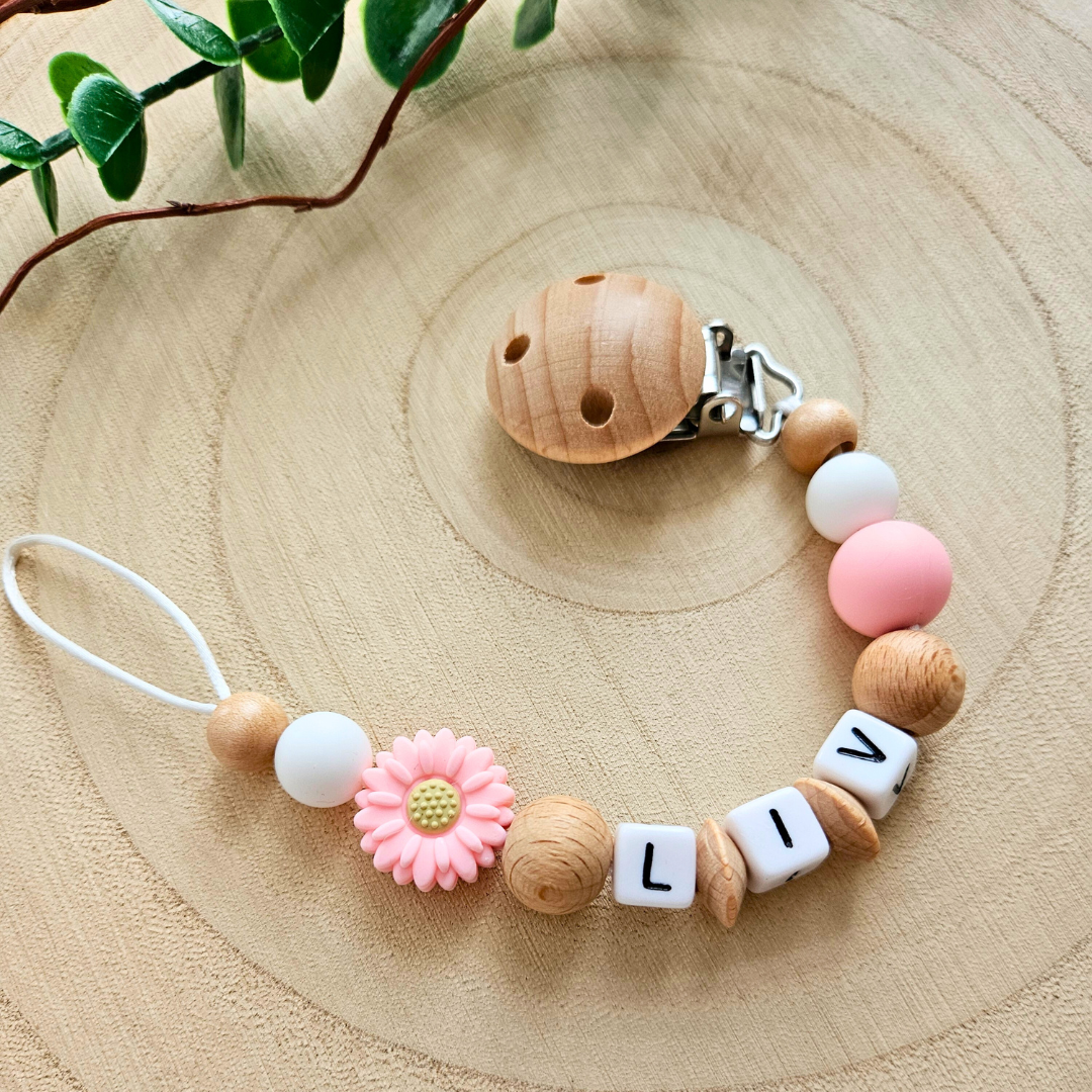 Schnullerkette-Daisy - LovelyMoments