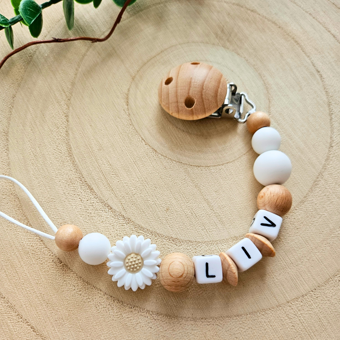 Schnullerkette-Daisy - LovelyMoments