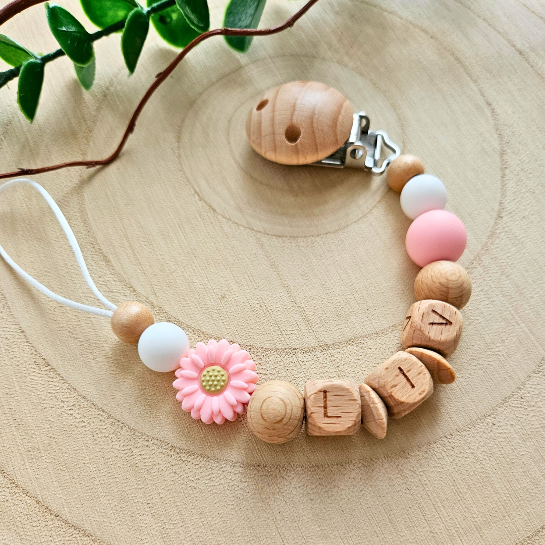Schnullerkette-Daisy - LovelyMoments