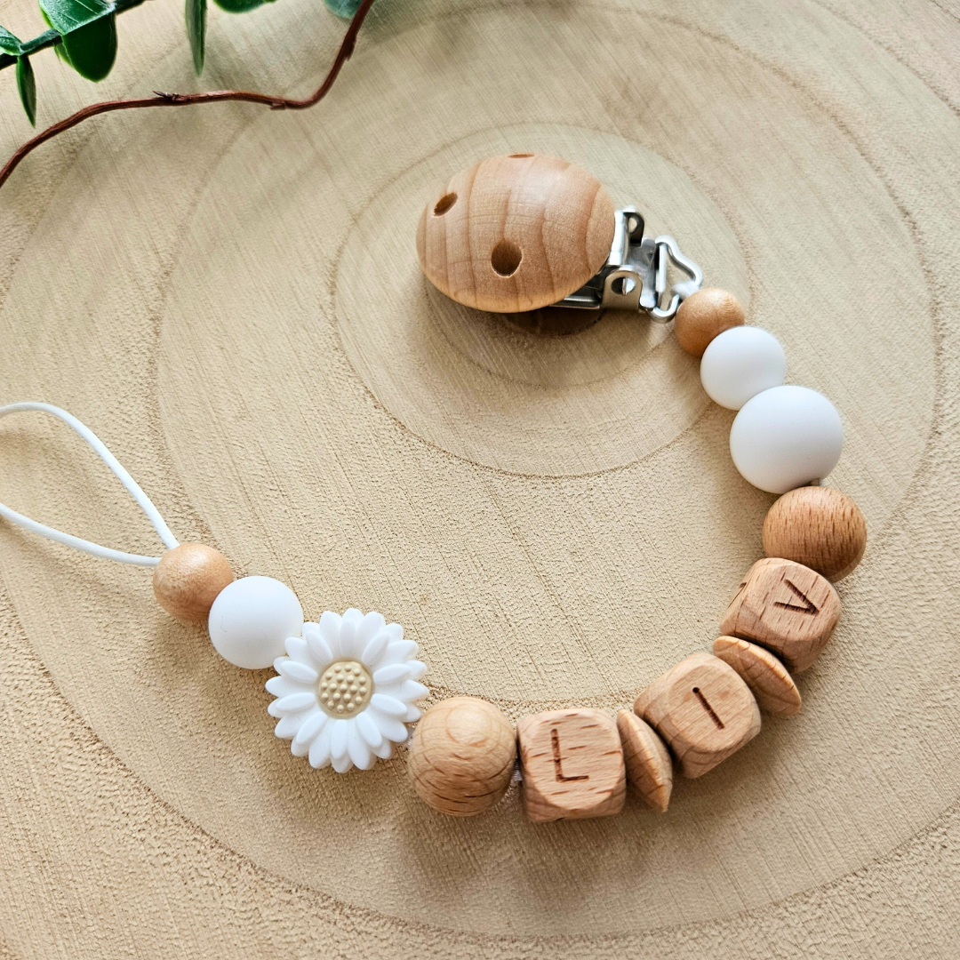 Schnullerkette-Daisy - LovelyMoments