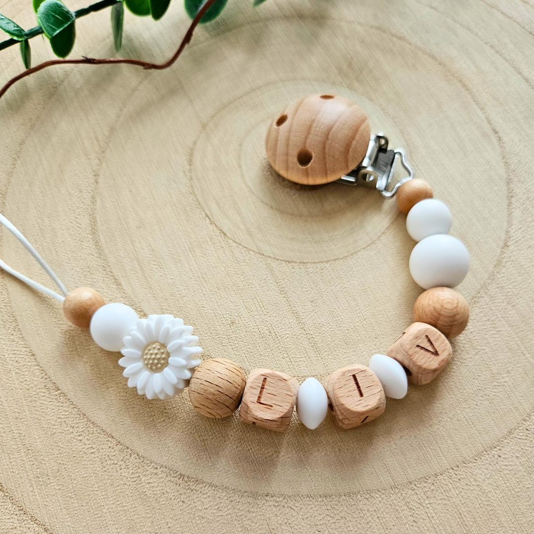 Schnullerkette-Daisy - LovelyMoments