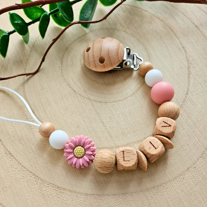 Schnullerkette-Daisy - LovelyMoments