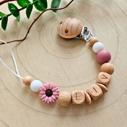 Schnullerkette-Daisy - LovelyMoments