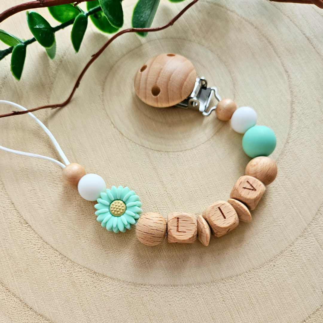 Schnullerkette-Daisy - LovelyMoments