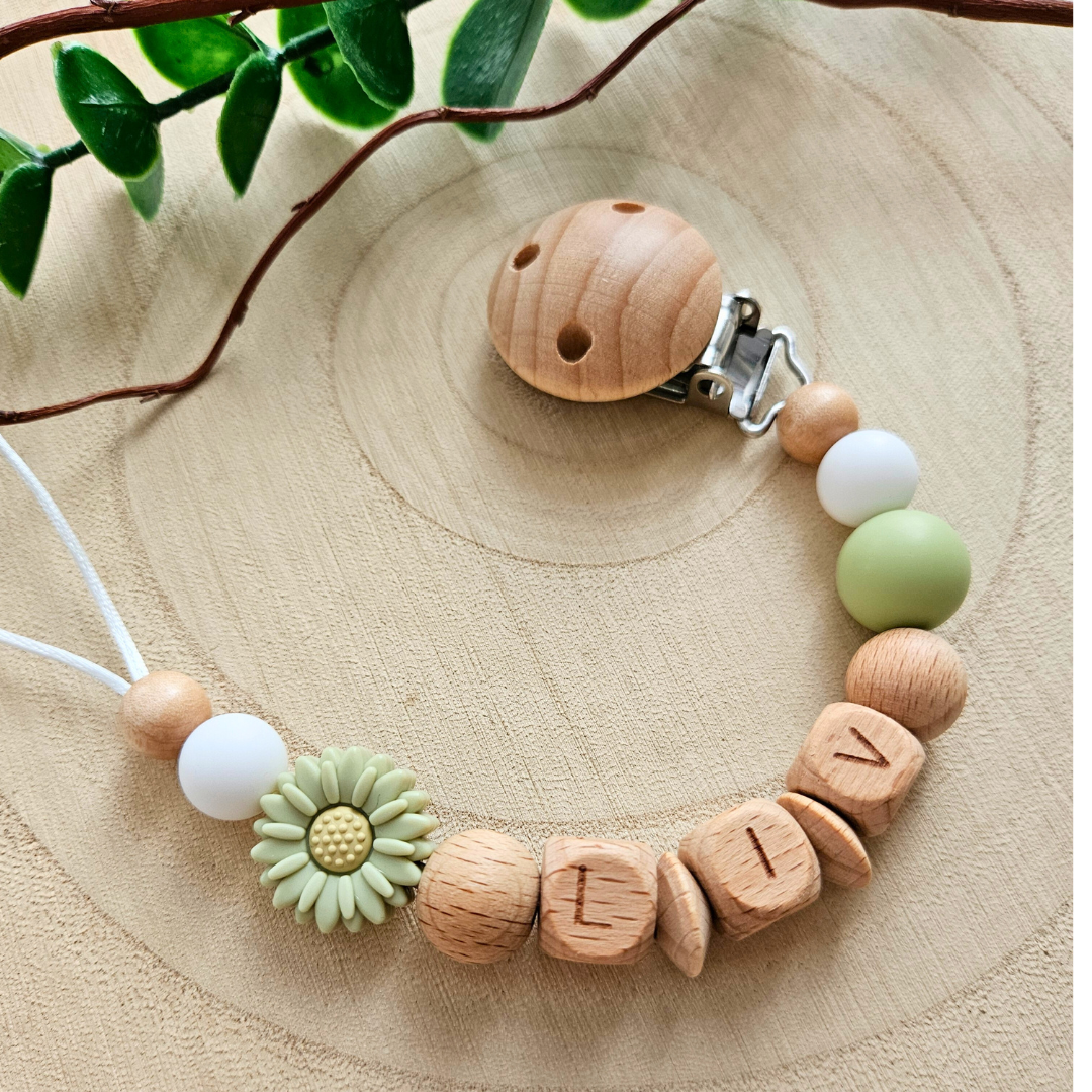 Schnullerkette-Daisy - LovelyMoments
