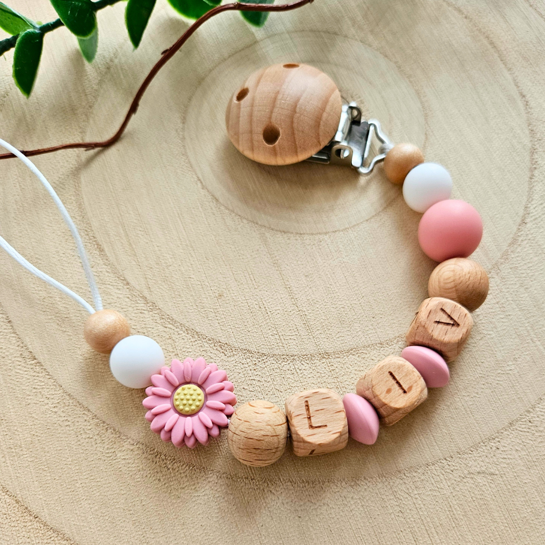 Schnullerkette-Daisy - LovelyMoments