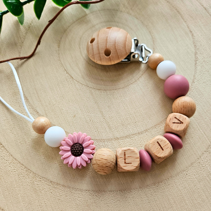 Schnullerkette-Daisy - LovelyMoments