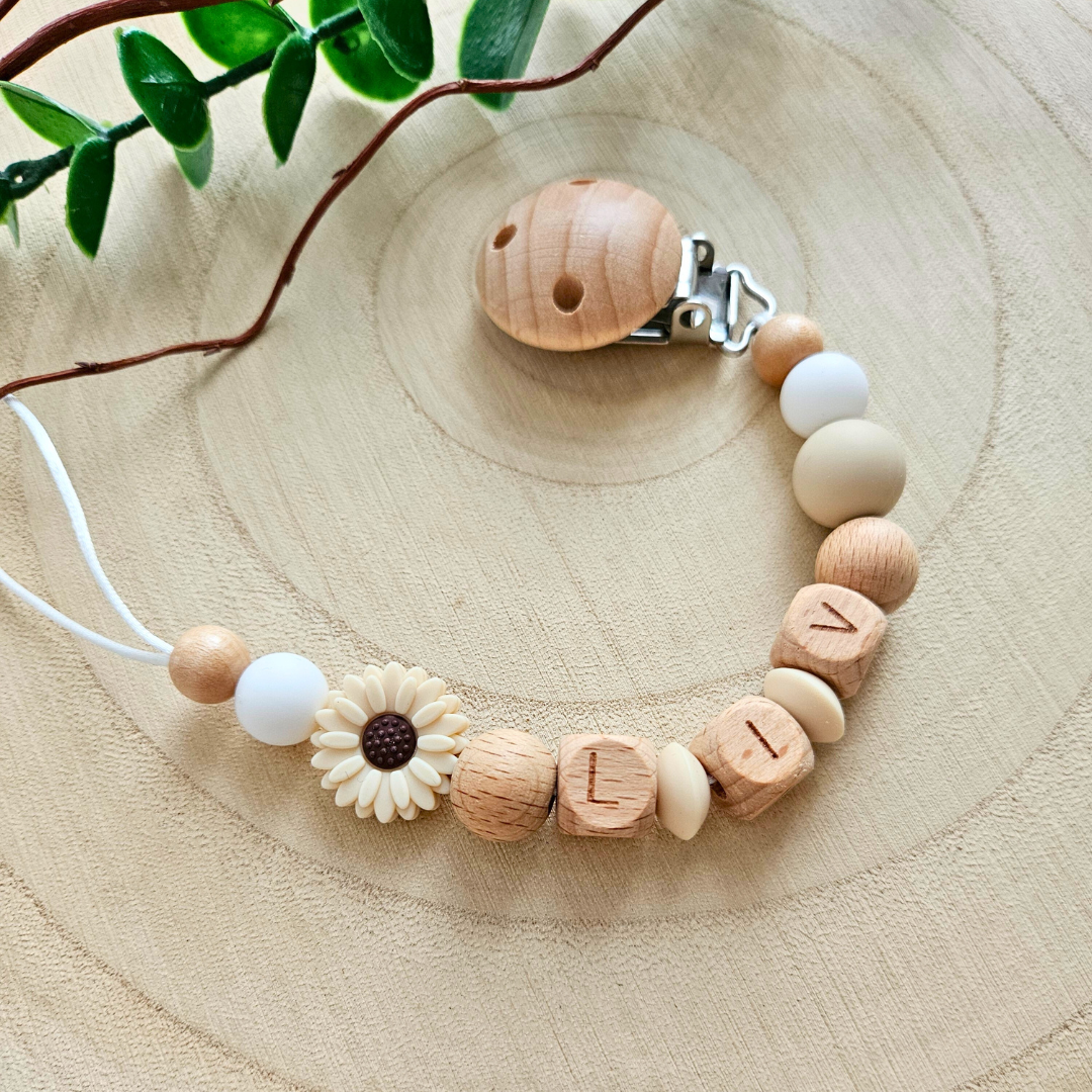 Schnullerkette-Daisy - LovelyMoments