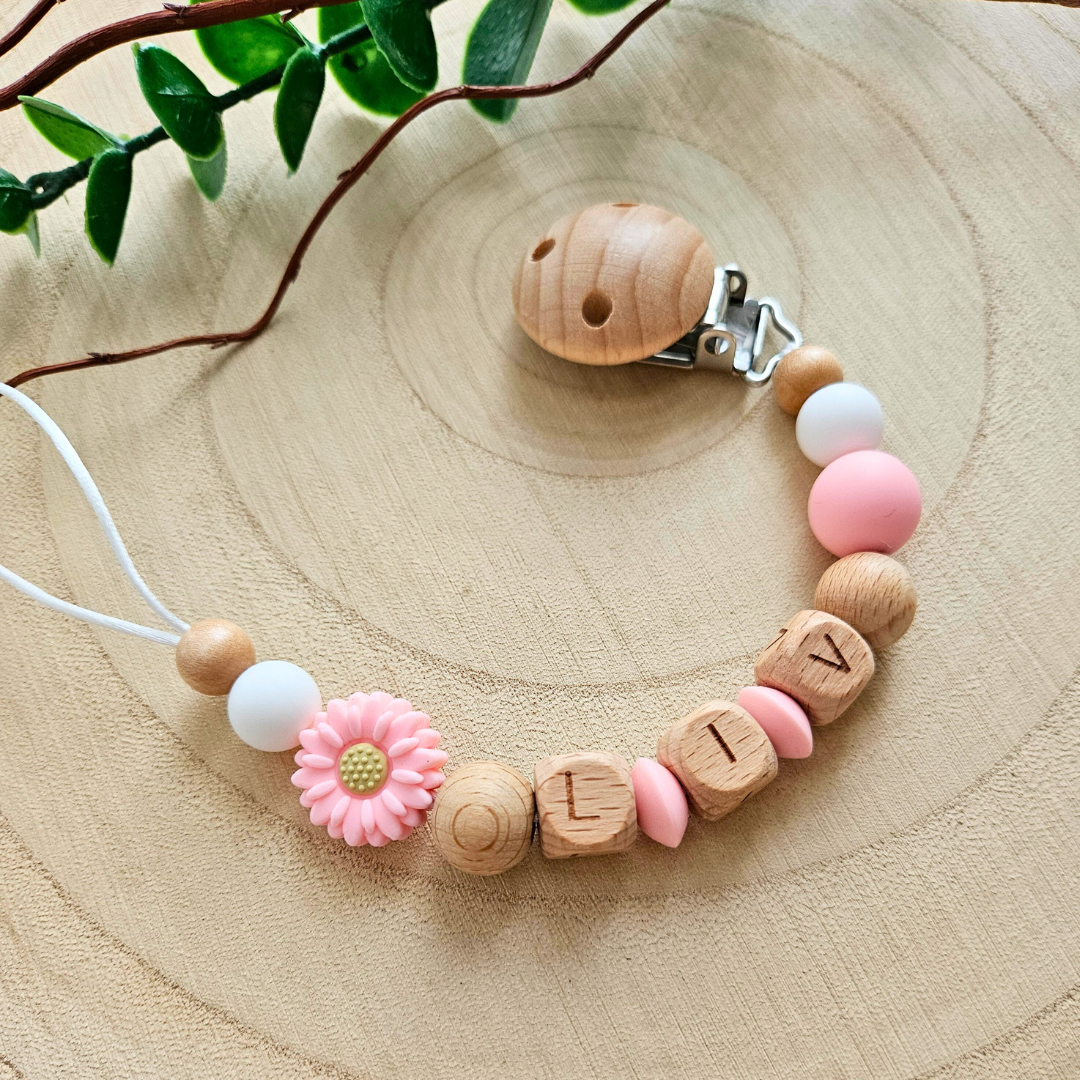 Schnullerkette-Daisy - LovelyMoments