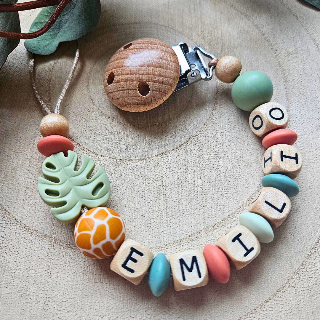 Schnullerkette-Safari - LovelyMoments