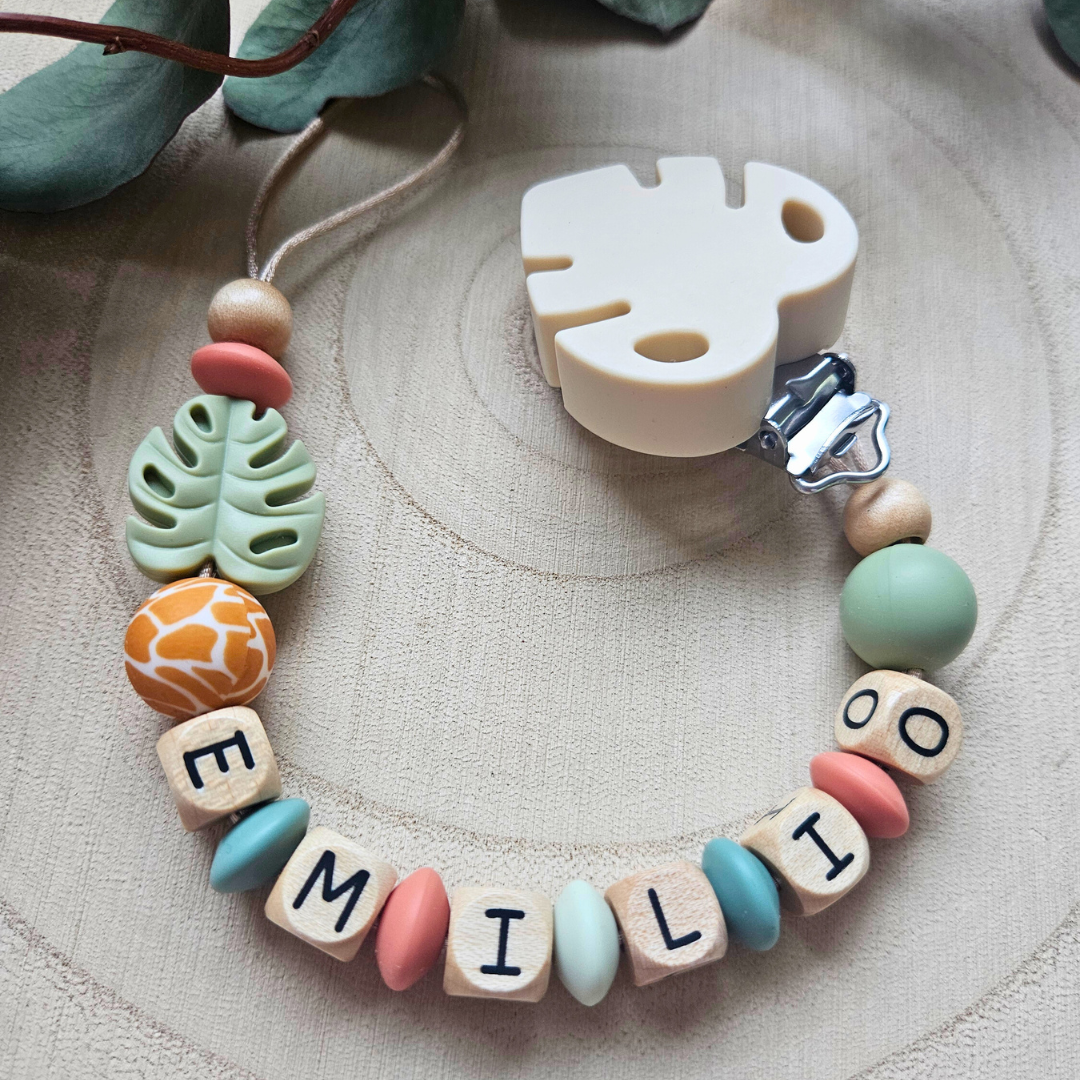 Schnullerkette-Safari - LovelyMoments