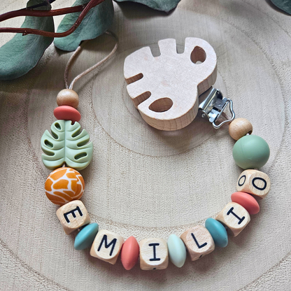 Schnullerkette-Safari - LovelyMoments