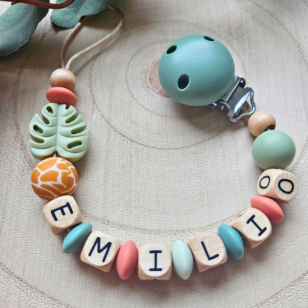 Schnullerkette-Safari - LovelyMoments