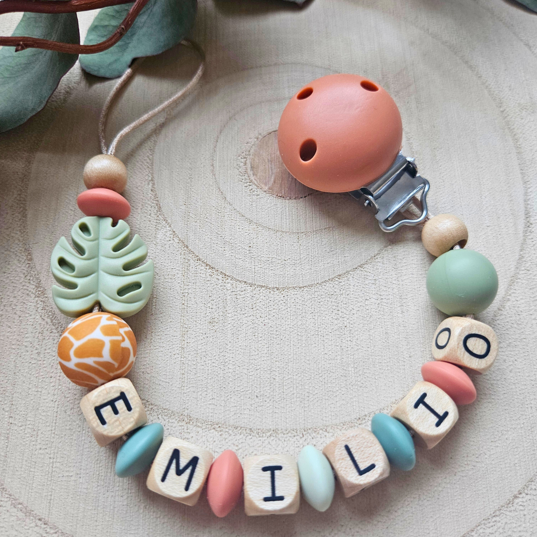 Schnullerkette-Safari - LovelyMoments