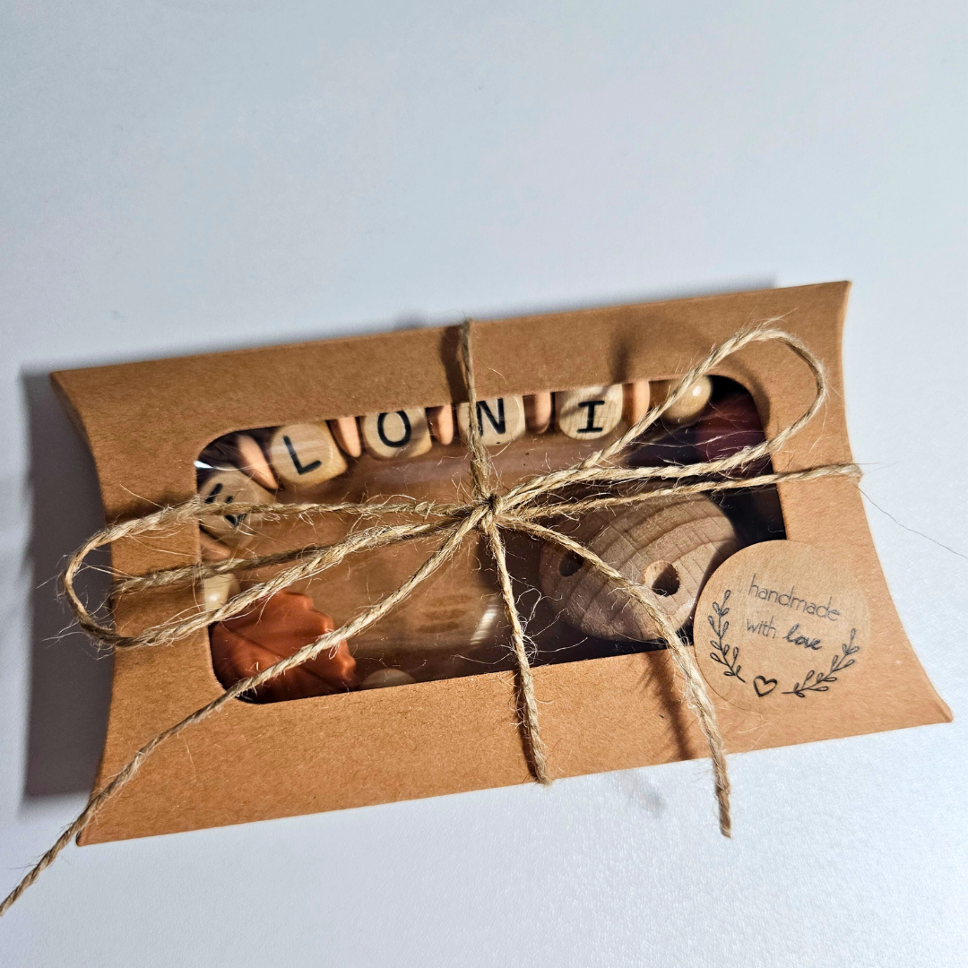 Schnullerkette-Rose - LovelyMoments