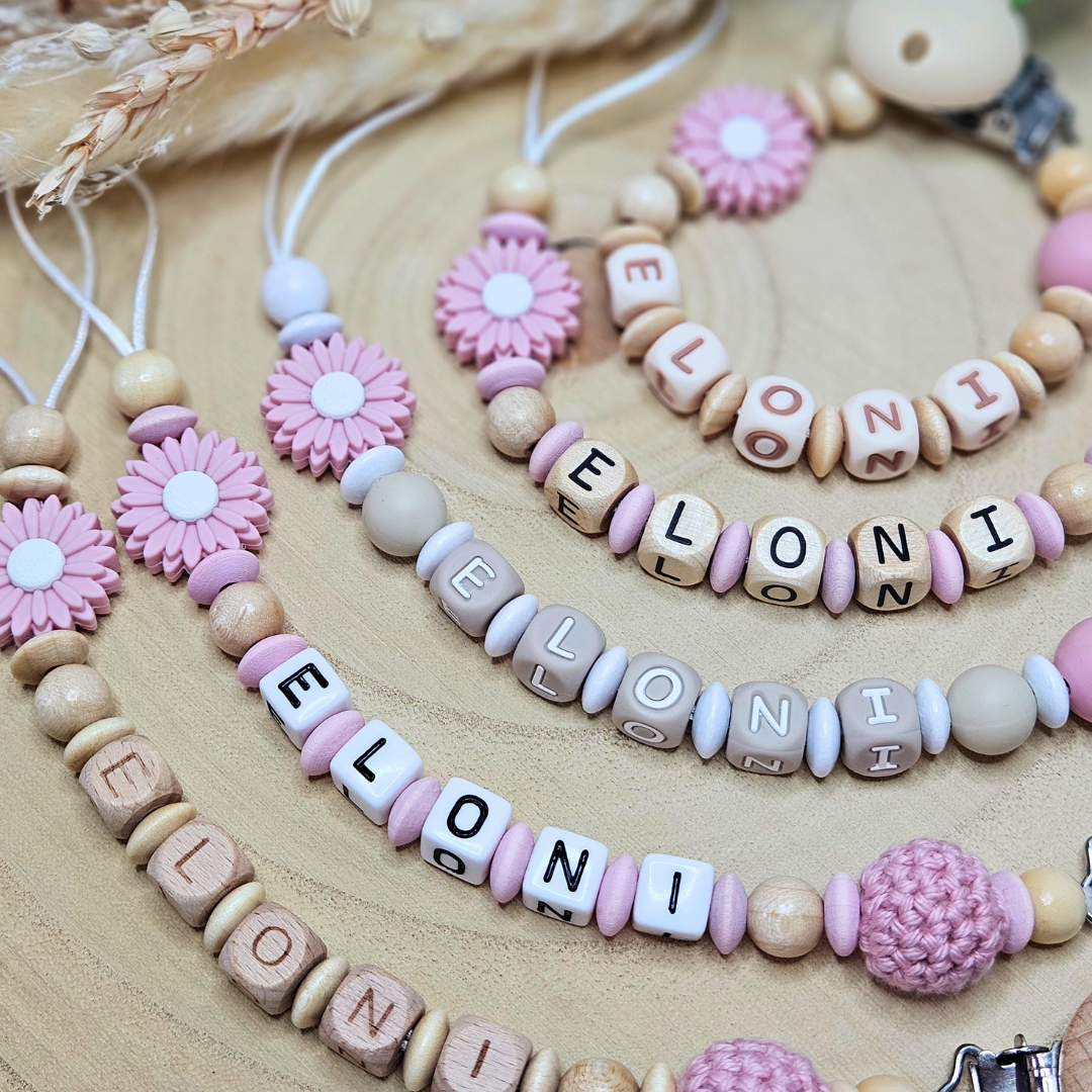 Schnullerkette-Daisy - LovelyMoments