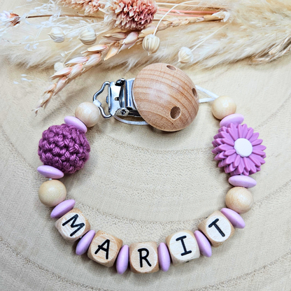 Schnullerkette-Daisy - LovelyMoments