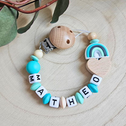 Schnullerkette-Regenbogen - LovelyMoments