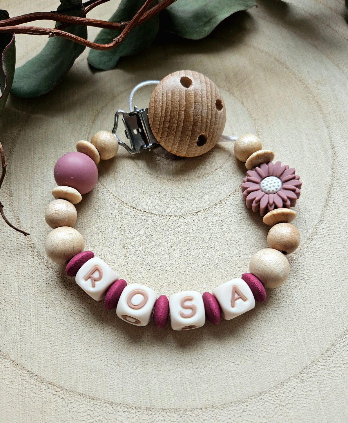 Schnullerkette-Daisy - LovelyMoments