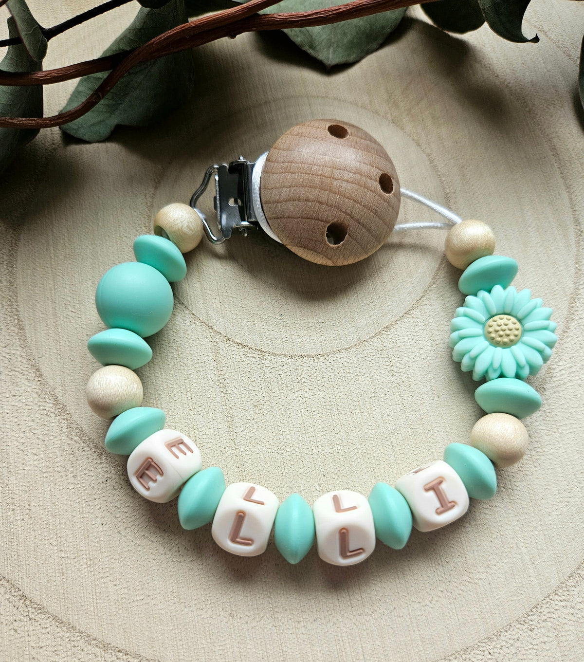 Schnullerkette-Daisy - LovelyMoments