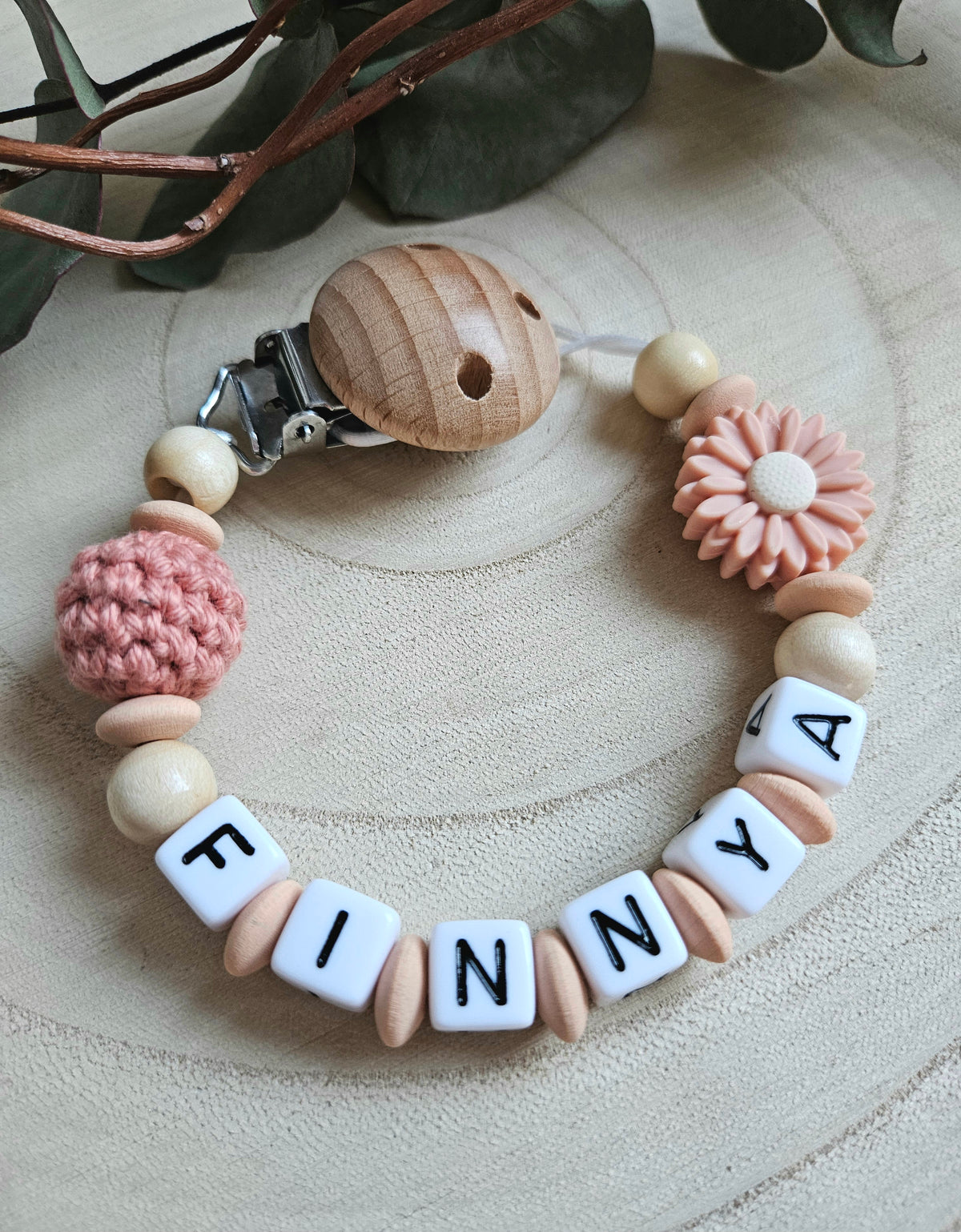 Schnullerkette-Daisy - LovelyMoments