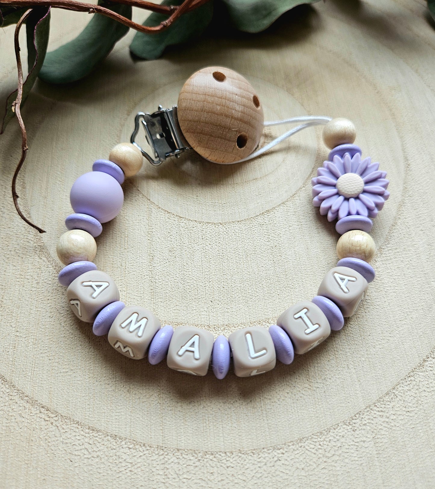 Schnullerkette-Daisy - LovelyMoments