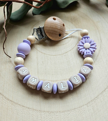 Schnullerkette-Daisy - LovelyMoments