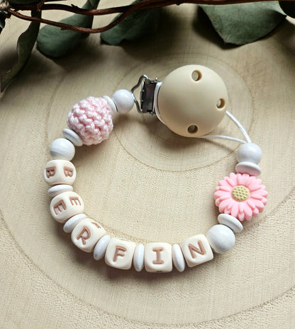 Schnullerkette-Daisy - LovelyMoments